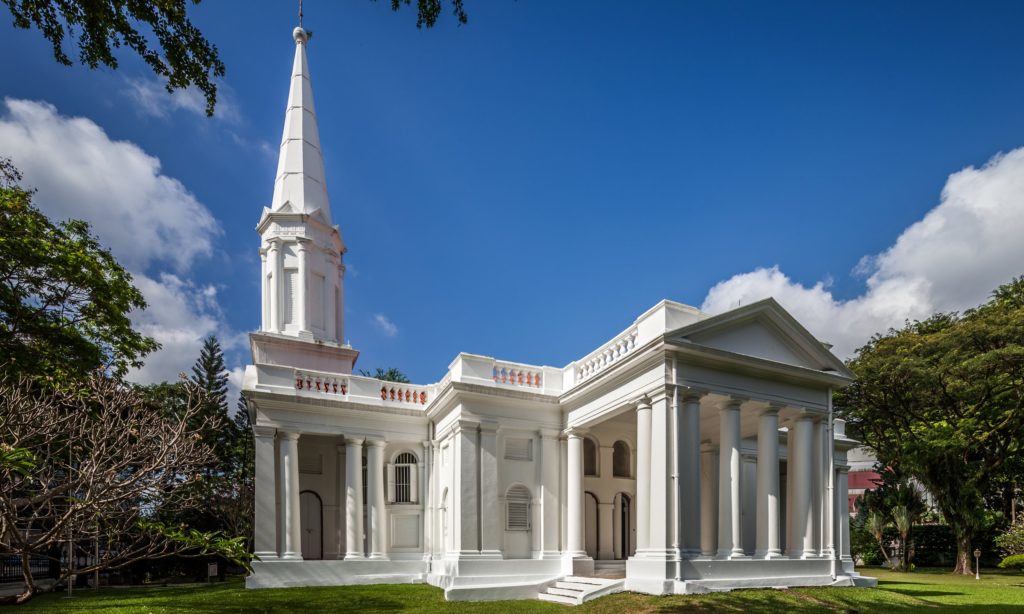 Armenian church Singapore
(Heritage Buildings In Singapore)